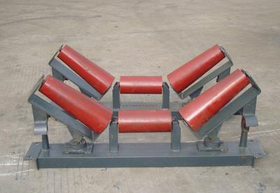 尼龍托輥 高分子托輥 不銹鋼托輥支架 軸承座 改向滾筒 包膠-鹽山浩恒輸送機(jī)械廠